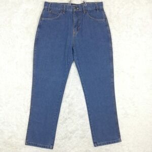 Mission Ridge Mens Jeans Straight Leg Blue Denim Medium Wash 32x30 New